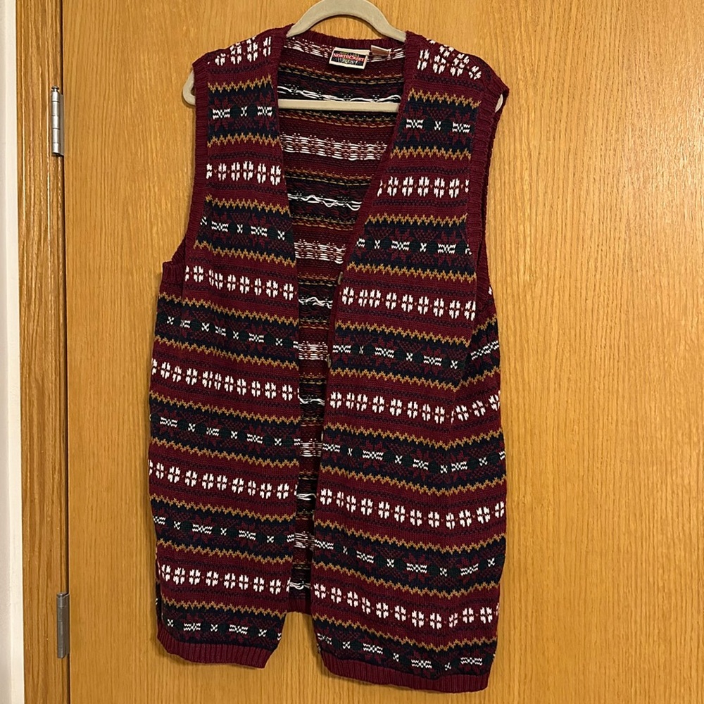 Size 2X Vintage Sweater Vest